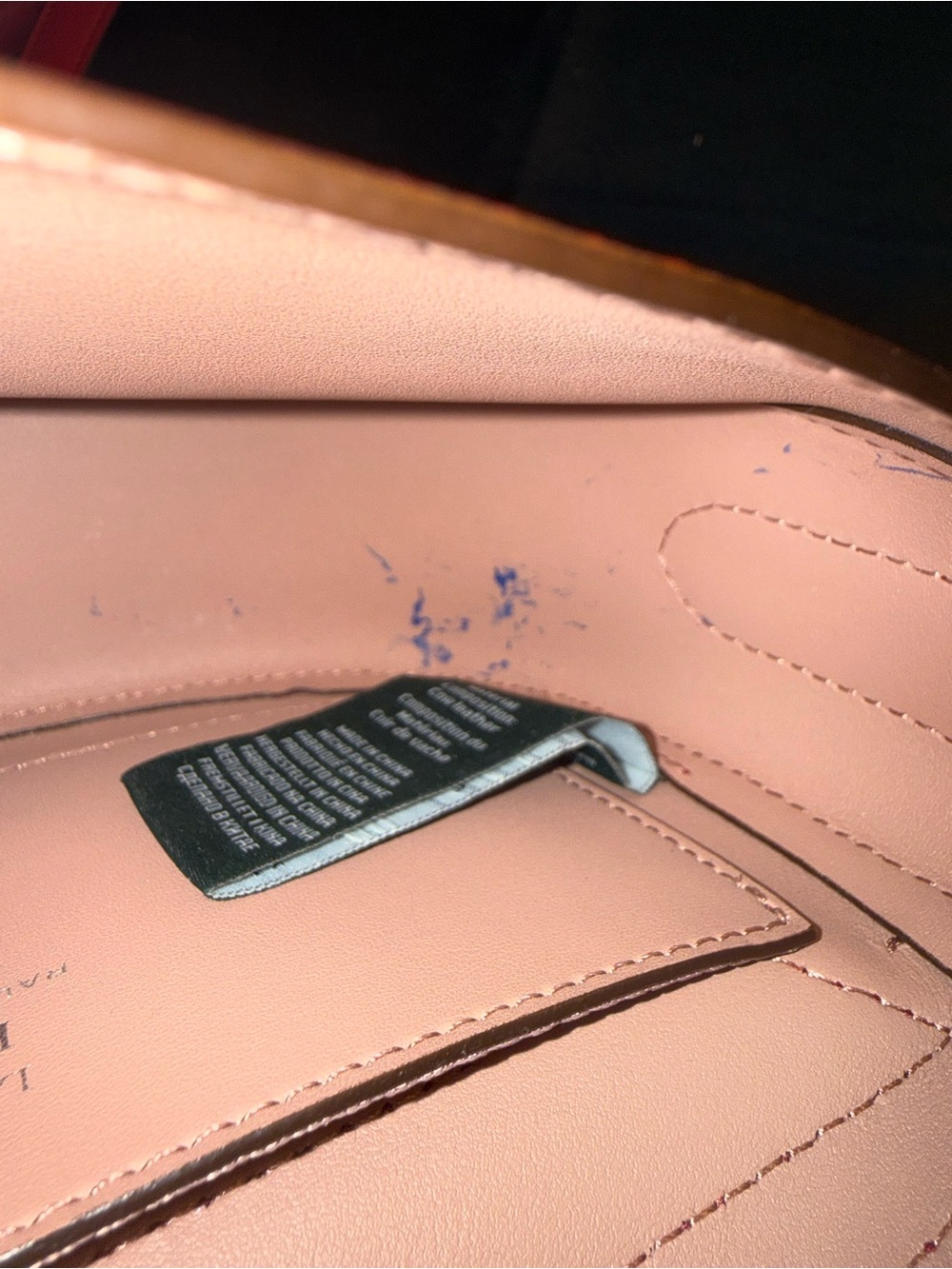 Ralph Lauren Hot Pink Leather Saddle Crossbody with Tassel - Picture 7 of 12